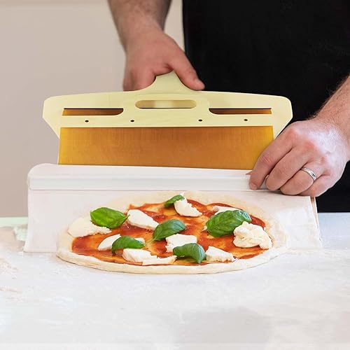 Miniatura 5 de Pala deslizante para pizza, pala de pizza deslizante con asa, accesorios de horno de pizza antiadherente prémium para cocina (1 unidad)