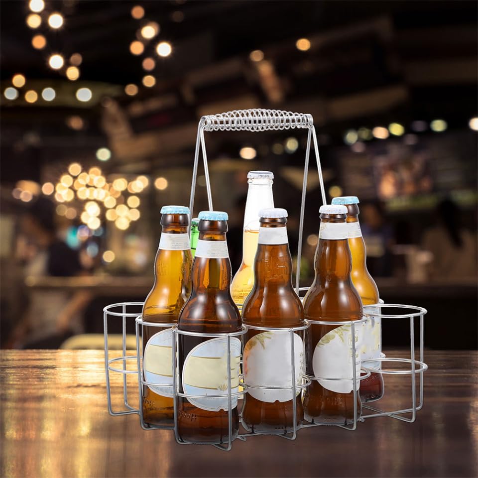 Panier de rangement robuste pour bière avec support de transport sûr - 8