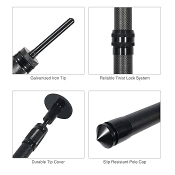 Tarptent / Carbon Pole★新品送料込み★ Amazon.com: REDCAMP Carbon Fiber Adjustable Camping Tarp