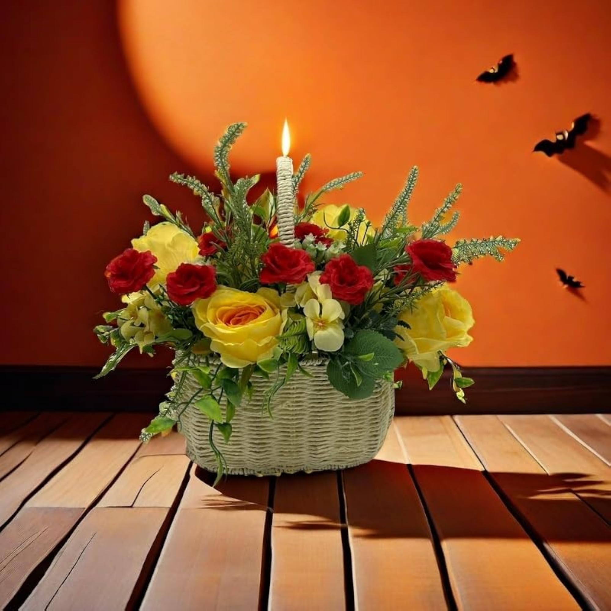 100 Pcs Mini Red Roses Artificial Flowers Bulk