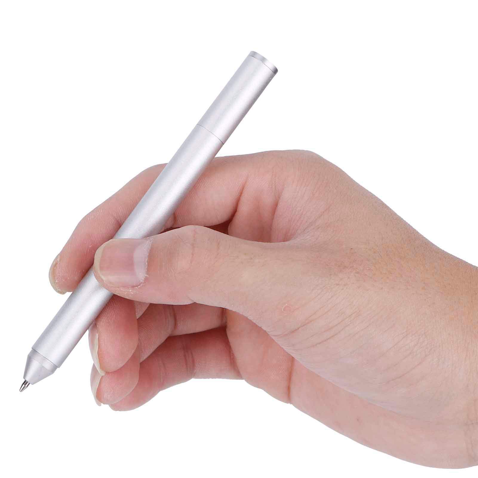 Bolígrafo autoportante, diseño antigravedad único, perfecto para firmas empresariales, uso en oficina doméstica, material de aleación de zinc, 1 unidad