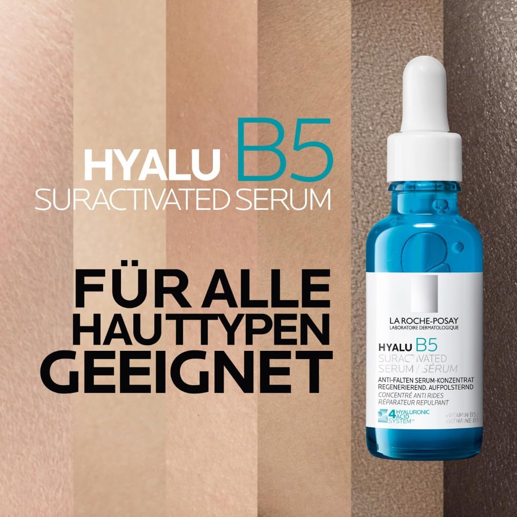 La Roche-Posay Hyalu B5 Serum, Regenerierendes, aufpolsterndes Serum, Anti-Aging Serum, Mit Hyaluronsäure und Provitamin B5