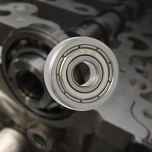 Miniatura 5 de Aopin 604Z - Rodamientos de bolas de diámetro interior de 0.15 x 0.47 pulgadas de diámetro exterior aplicable para patinetas, impresoras 3D, patines