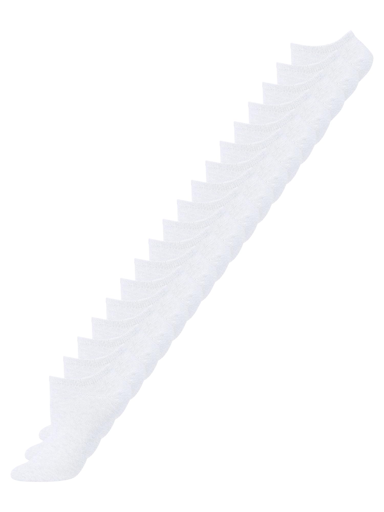 NUR DIE Damen Sneakersocken 18-Pack Baumwolle weich bequem atmungsaktiv
