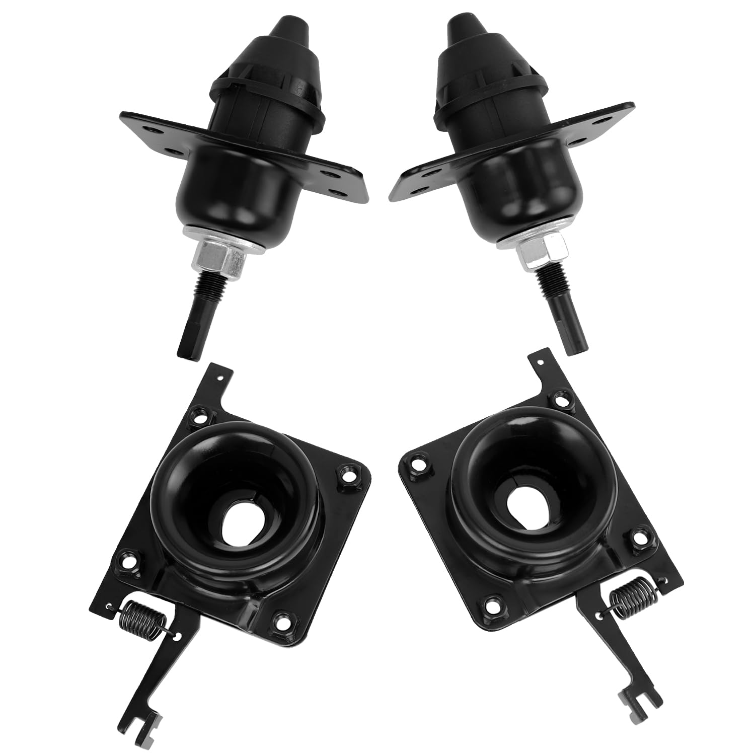 Photo 1 of Hood Release Latch, Compatible with Volvo VN VNL 2004-2018 Upper & Lower Driver and Passenger Side Hood Latches Set Replaces# 20498998 20565619 8074938 4PCS