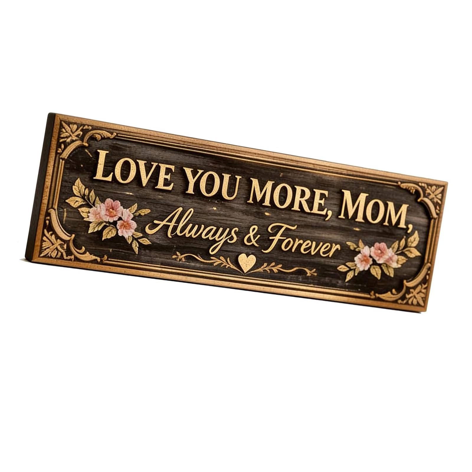 JSGHGDF Welcome Mother Day Metal Door Hanging Sign Farmhouse Door Decors Rustics Wall Plaques Ornament for Window Wall Porch Mother Day Hanging Signs