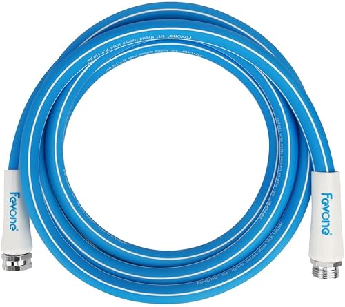 Kink Free Garden Hose 12 ft, Heavy Duty Water Hose