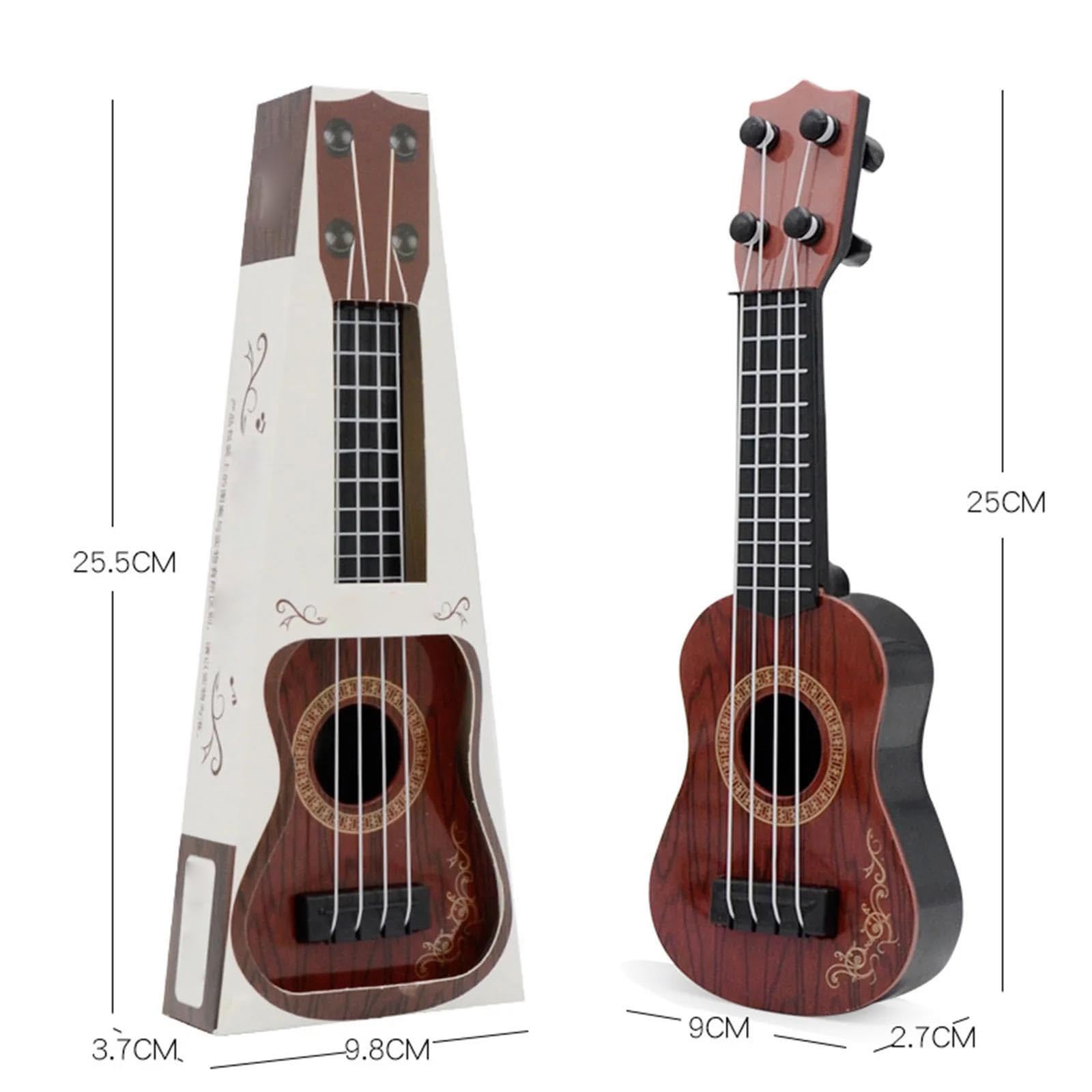 Principianti Ukulele Strumenti Musicali A Corda Classici Per Principianti Mini Ukulele Esercitarsi Suonare(Brown)