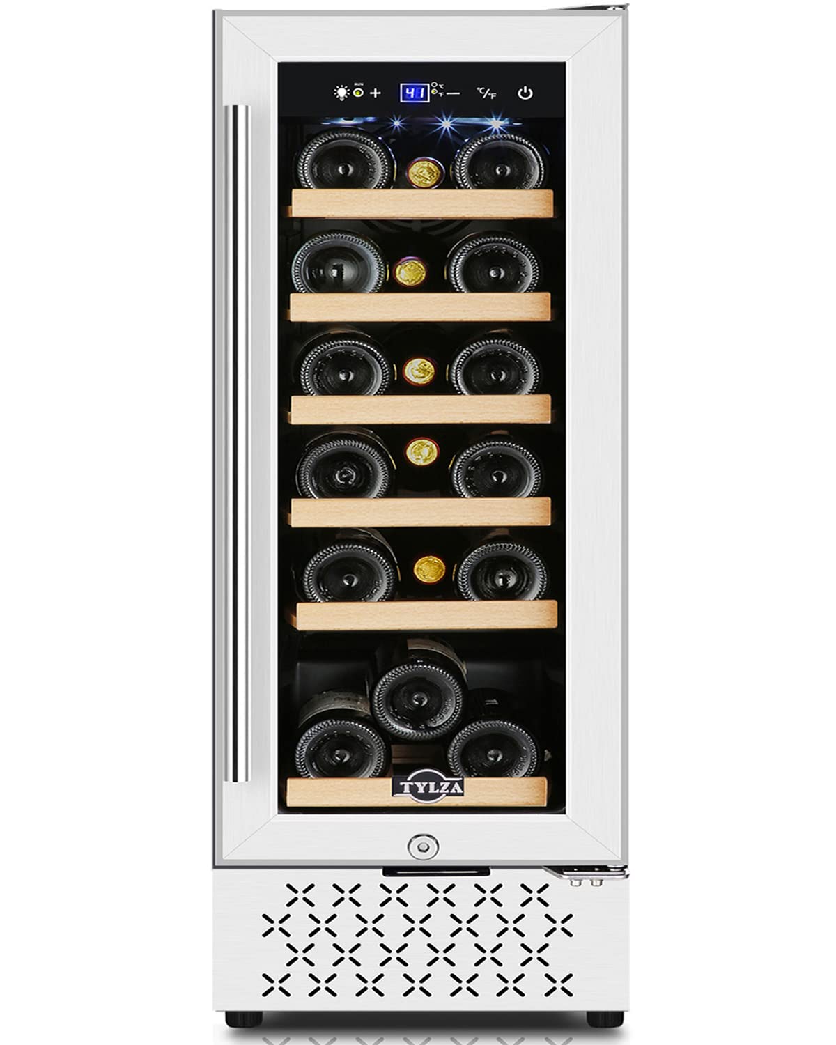 Buy TYLZA 12" Wine Cooler Refrigerator 18 Bottle Wine Fridge Builtin