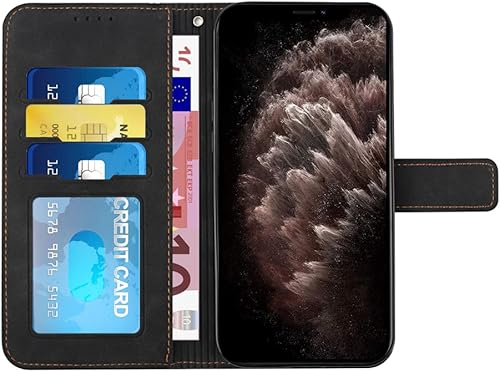 Miniatura 6 de IMIRST Funda para Galaxy A73 5G Wallet Case con ranuras para tarjetero Kickstand PU cuero magnético Folio Flip Case Funda de protección a prueba de
