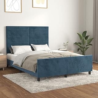 Generico Kangqiling3125816 - Cubrecanapé sin colchón, color azul oscuro, 140 x 190 cm