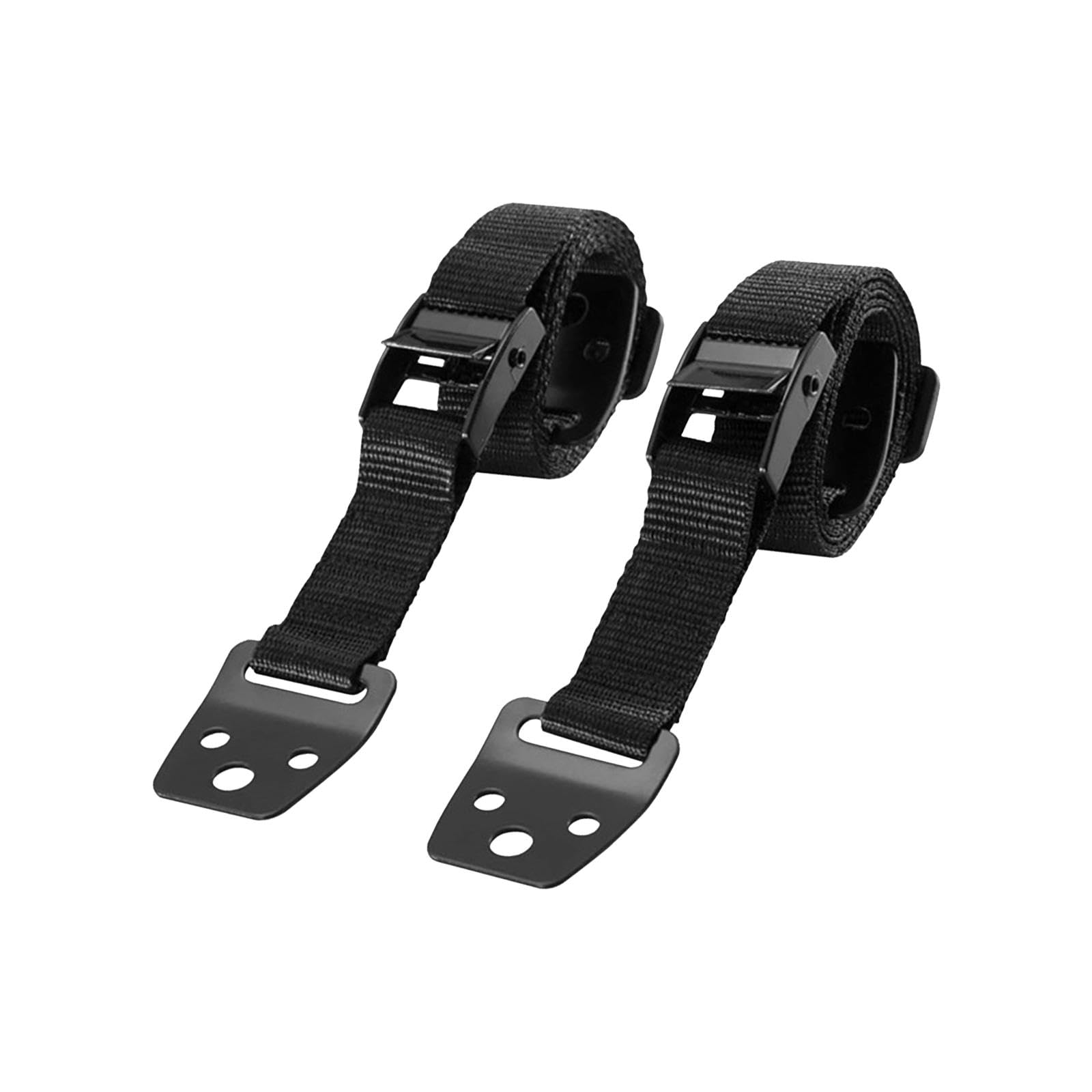 ATORSE® Tv Fixing Straps Furniture Security Anchors for Dresser Bookcase Flat Screen Black Buckle 2Pcs-image-29