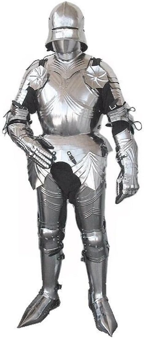 NauticalMart Full Gothic Suit of Armor Wearable Larp Knight Body Armor