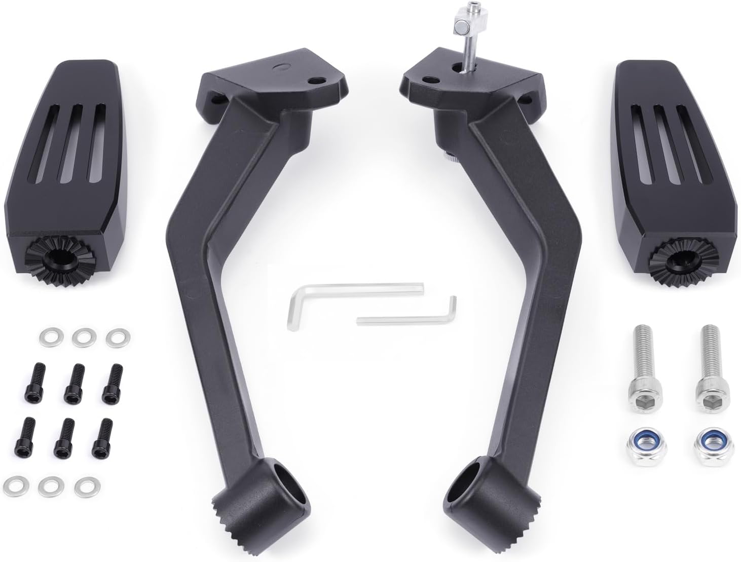Footpeg, Motorcycle Front Floorboards Motorcycle Foot Pegs, for Can-Am Ryker 600 900 900 Rally 2019-2023, Compatible with 900 Sport 2022-2023