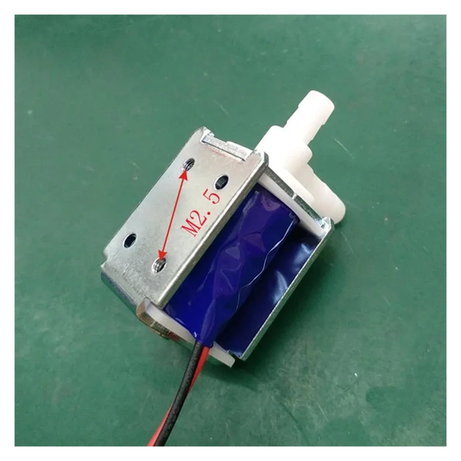 Alto rendimiento Mini válvula de aire eléctrica, válvula de agua, CC 6 V, 12 V y 24 V, control normalmente cerrado, N/C, 3, 5 o 10 unidades Accesorios de bricolaje(10pcs,Model A 6V)