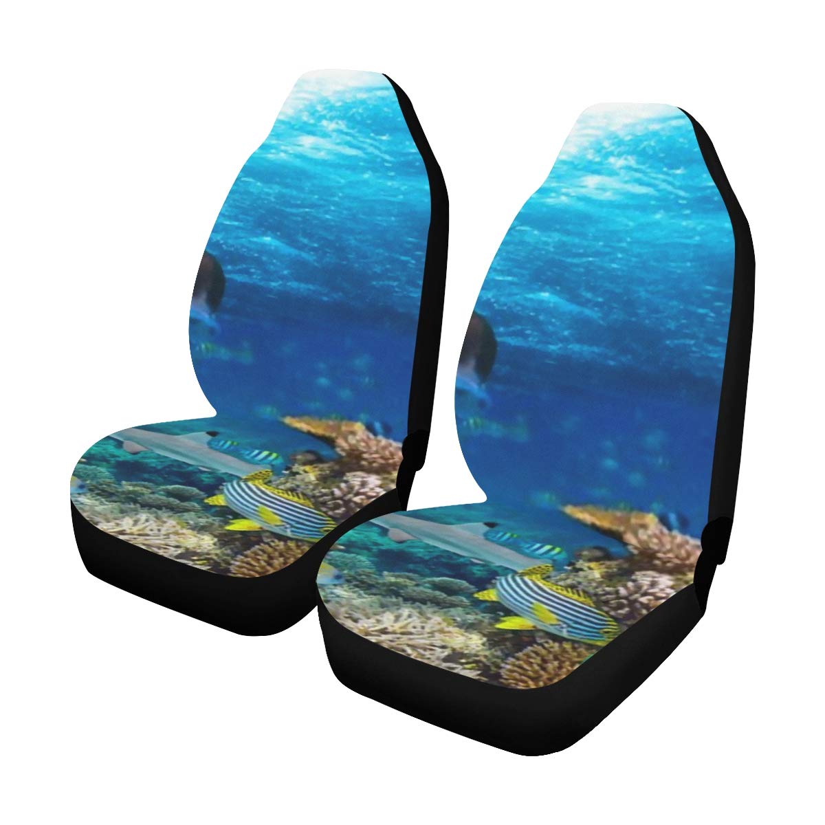 Universal Car Seat Covers Front Seats 2pc Young Men