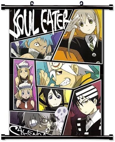 Soul Eater Anime Fabric Wall Scroll Poster (16" X 22") Inches
