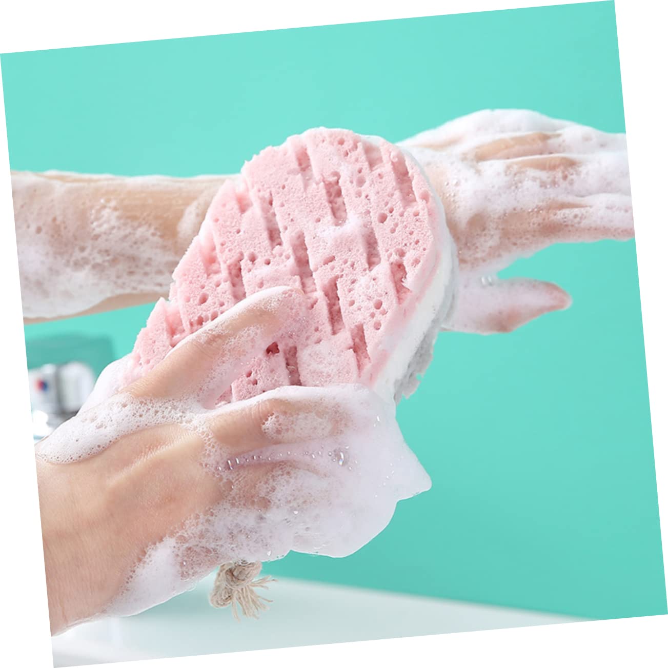 minkissy Juego de 3 Esponjas Exfoliantes para Y Baño Suaves Y Suaves para La Espalda para Navidad 4 Unidades X 3