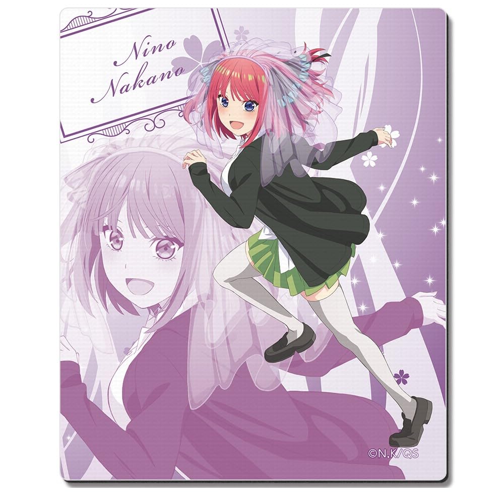 ガラスマウスパッド　五等分の花嫁　中野二乃 ガラスマウスパッド 五等分の花嫁 中野二乃