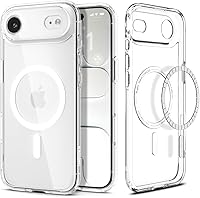 Vista 34 de Spigen Funda para iPhone 15 Pro Max, ultra híbrida MagFit [antiamarilleo] [compatible con Magsafe] - Transparente
