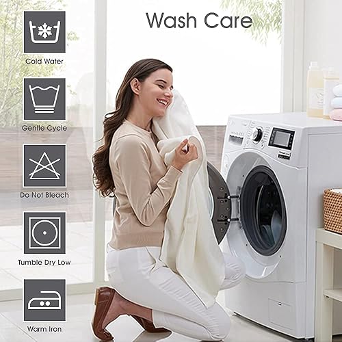 Miniatura 5 de Lujoso juego de sábanas de 4 piezas con acabado italiano de 1000 hilos, 100% algodón egipcio, se adapta a colchones de hasta 19 pulgadas de