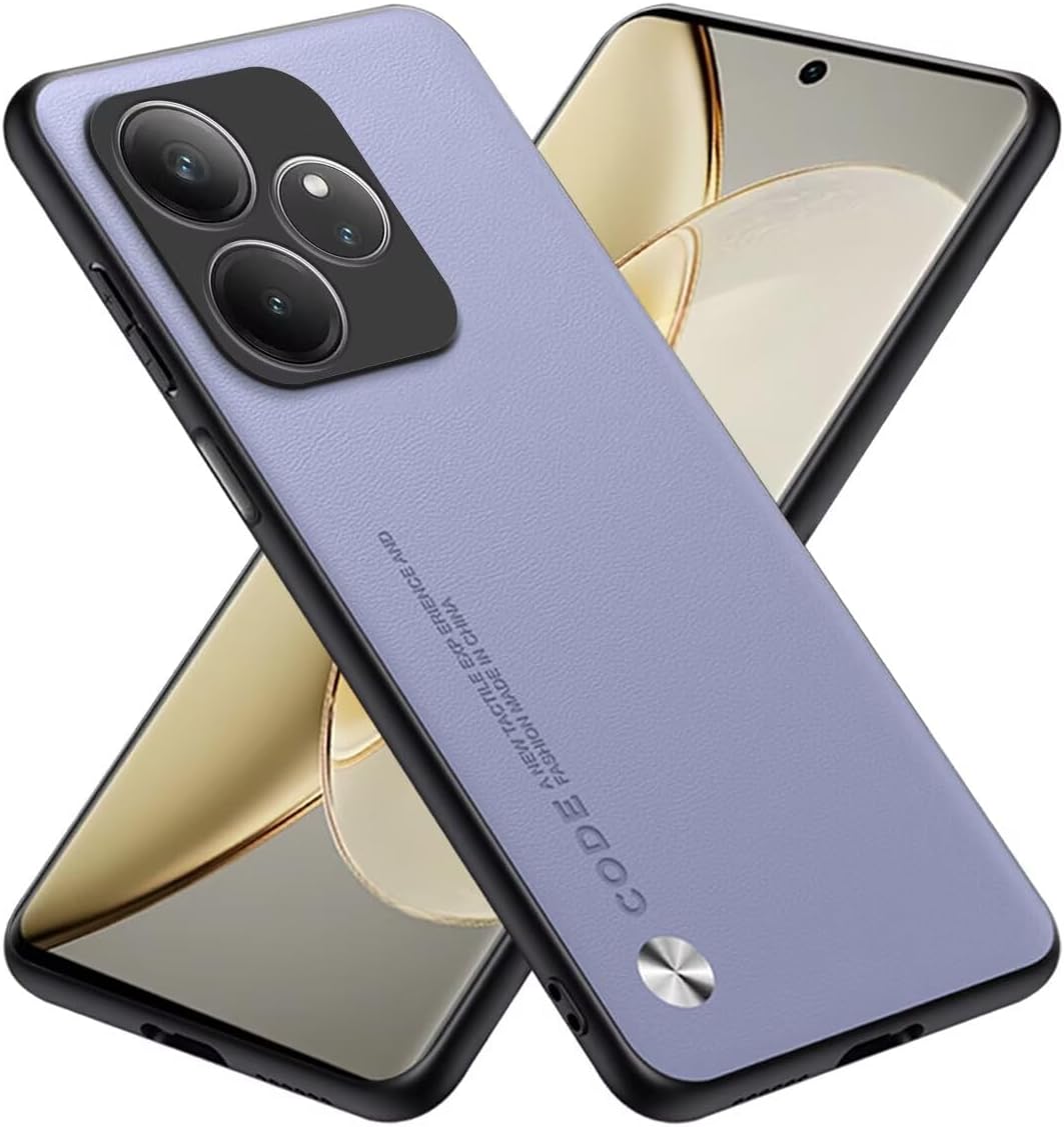 Etui RankOne kompatybilne z Realme GT 6 / Realme GT 6T (17,2 cm) Pokrowiec na telefon etui - Jasny fioletowy
