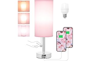 Hong-in Mermaid Lamp for Girls' Room- Night Stand Lamp with 3 Color...