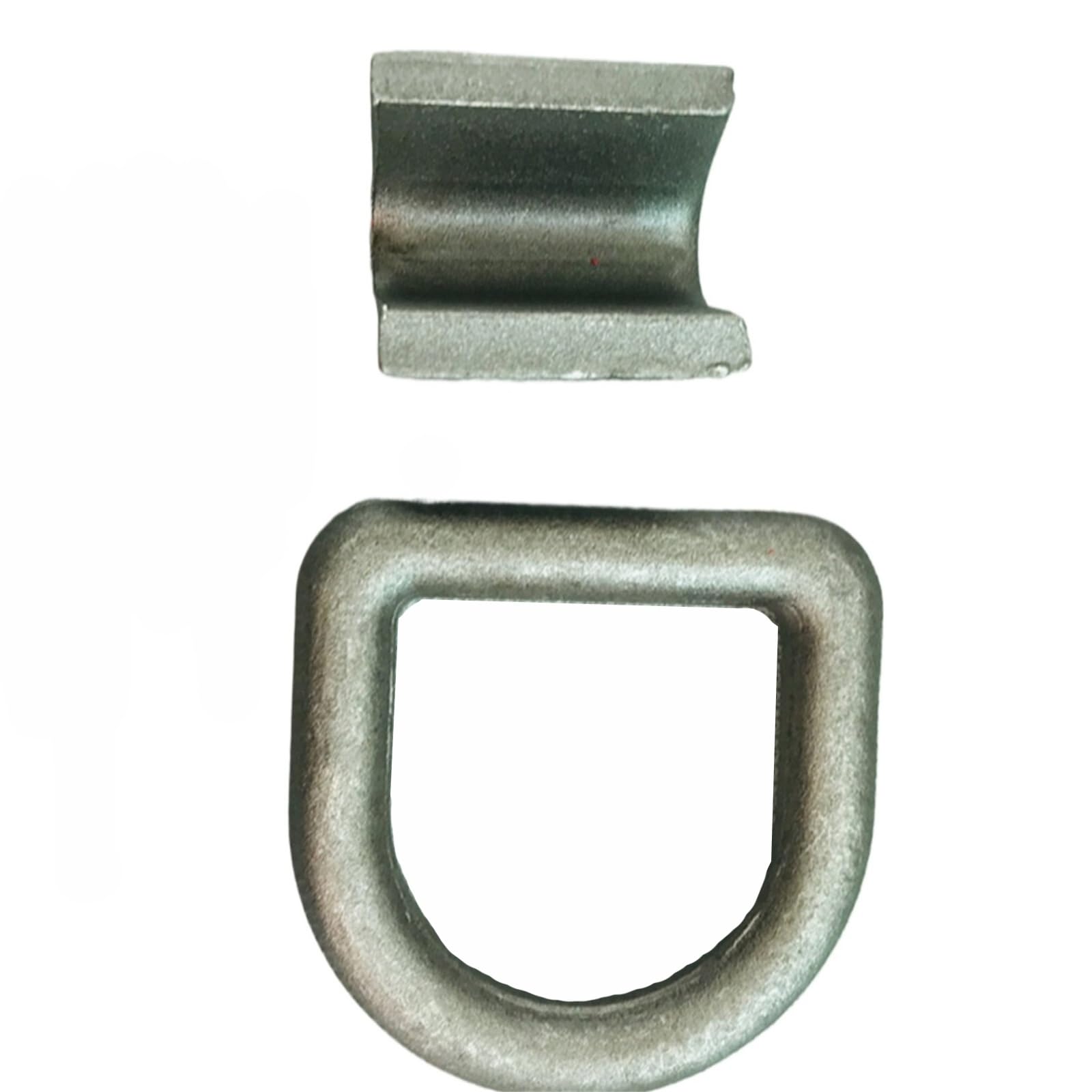 2 Stück Schweiß-Heberinge aus legiertem Stahl, robuster Spannring, 0,8–5,3 t Last, seitlicher Zug und seitliche Last, Industrieanker(1 (5.3t))