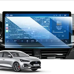13.2 inch Screen Protector for 2025 2024 2023 Ford Escape Touchscreen, HD Clear, High Sensitivity, 9H Tempered Glass Car Navigation Screen Protector