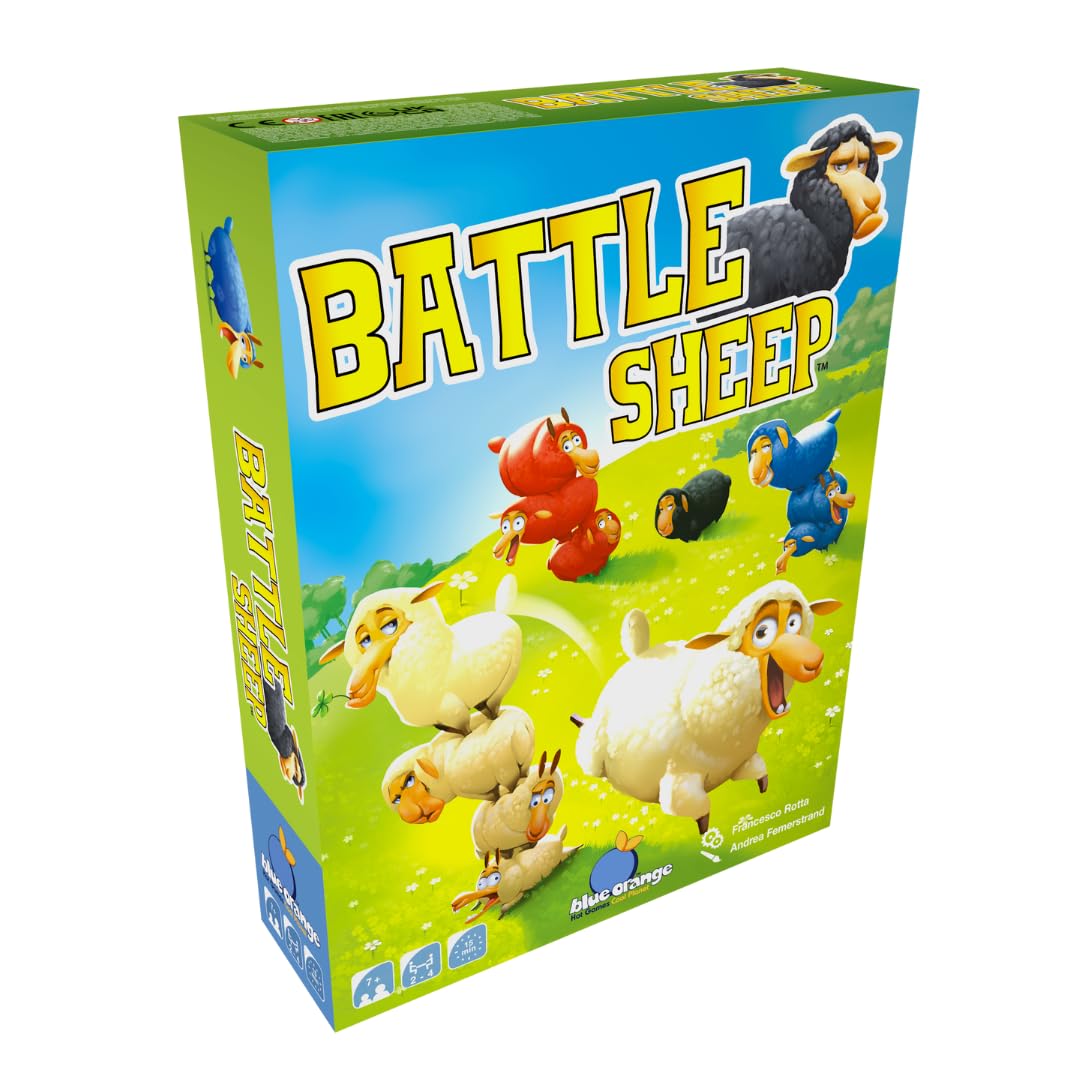 Blue Orange Battle Sheep Game,Green