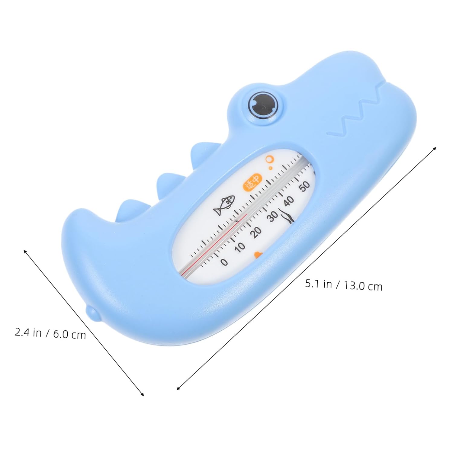 Kisangel Cartoon Bath Thermometer Display Accurate Water Temperature Gauge for Bathing Fun and Safe Bath Accessory for Newborns and Toddlers