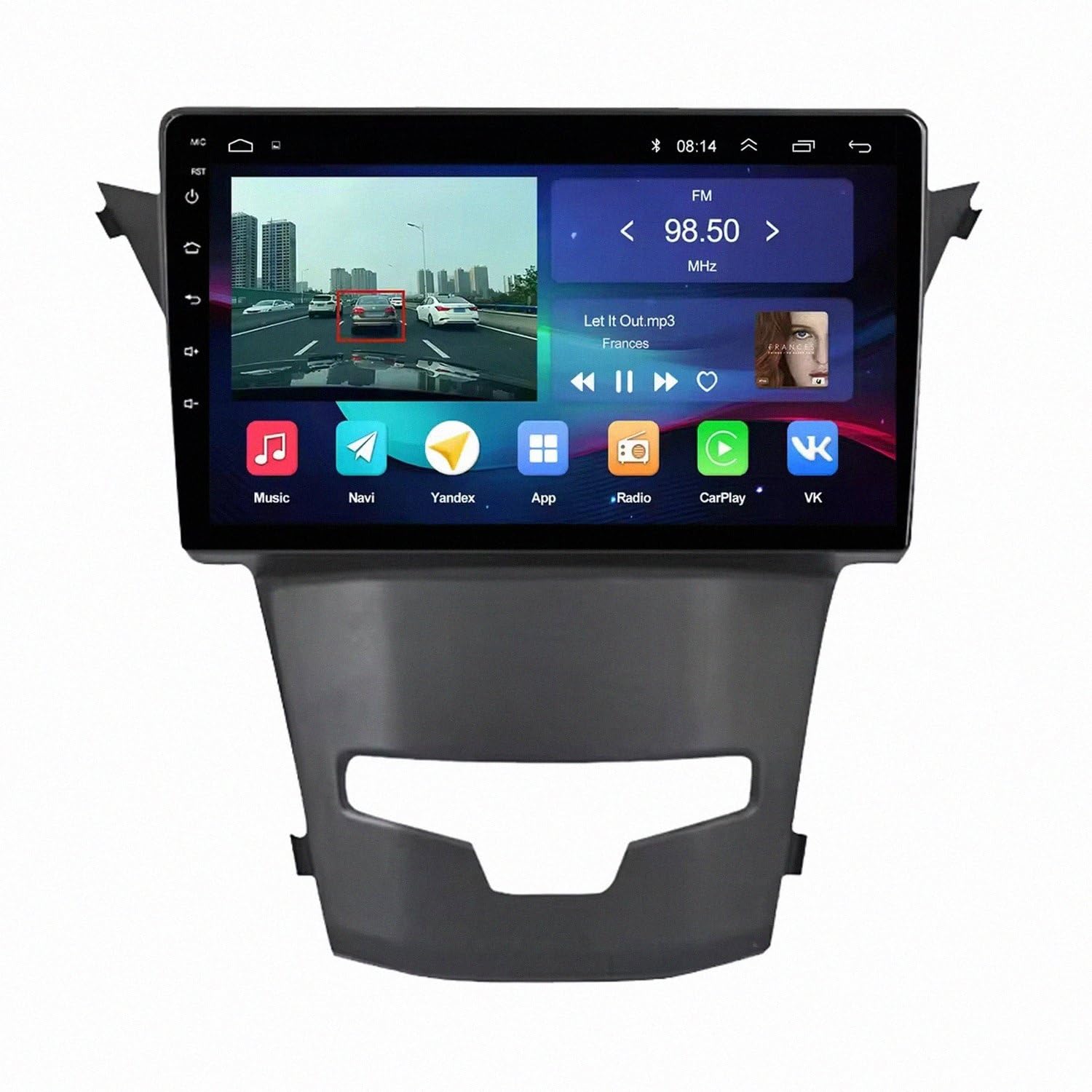 Autoradio con GPS y Mirror Link que soluciona la conectividad en tu SsangYong Korando 3 8