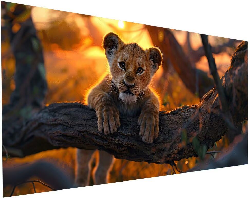 Broderie Diamant kit complet XXL 35x70 cm Diamond Painting Adulte