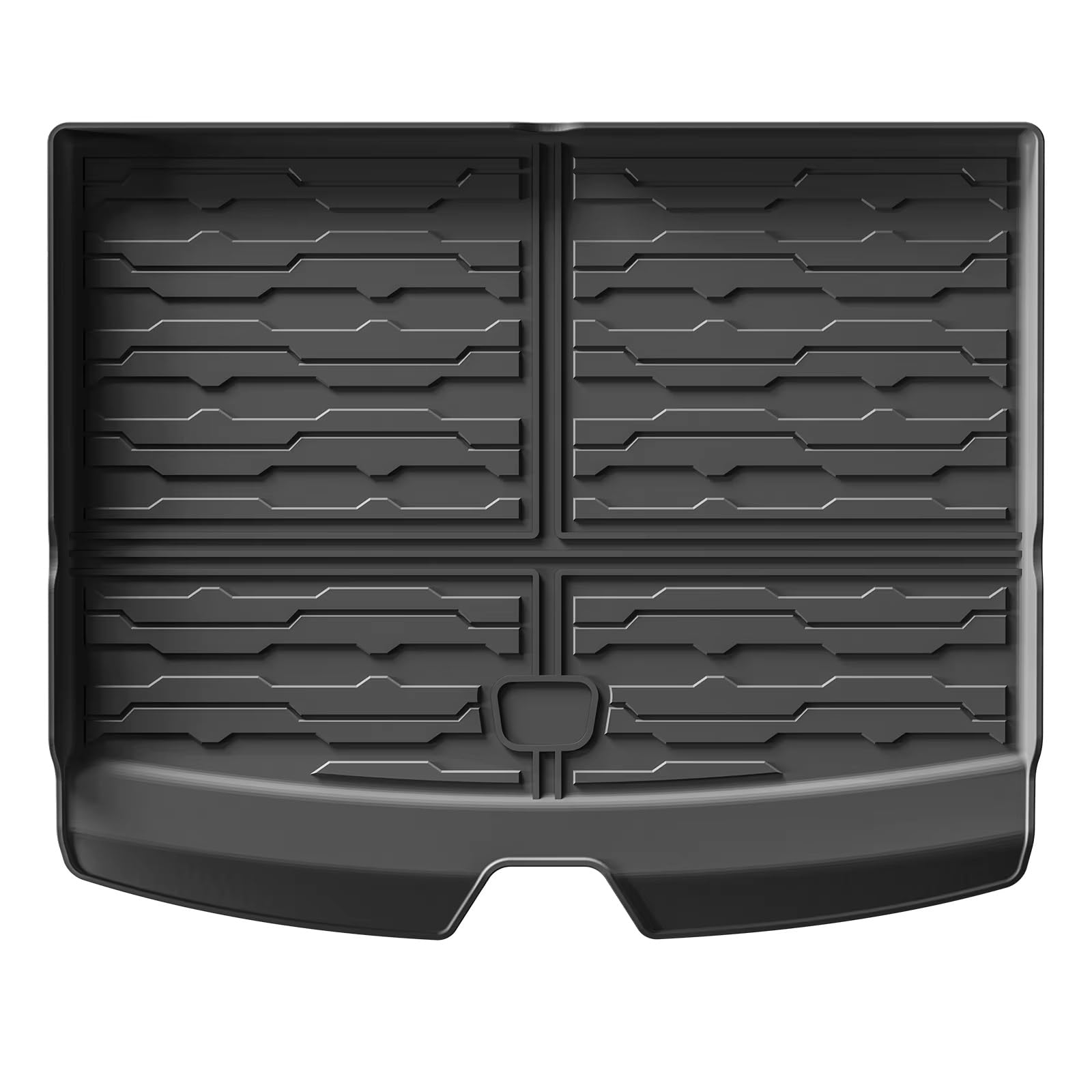 Car Trunk Mat For GMC For Yukon XL 7 Seats 2021-2024 TPE 3D Car Floor Mats Cargo Liner Trunk Pad Left Hand Drive Car Boot Liner(TRUNK 1)