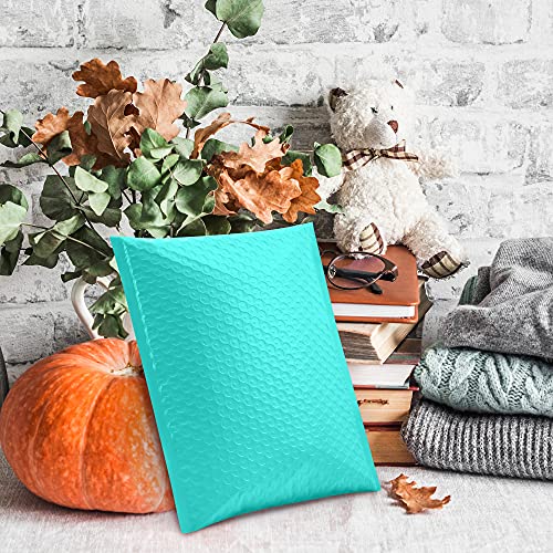 Ucgou Bubble Mailers 8.5X12 Inch Teal 25 Pack Poly Padded Envelopes #2 Medium Mailing Opaque Packaging Postal Self Seal Waterproof Boutique Shipping Bags For Clothes Makeup Supplies #TOP4