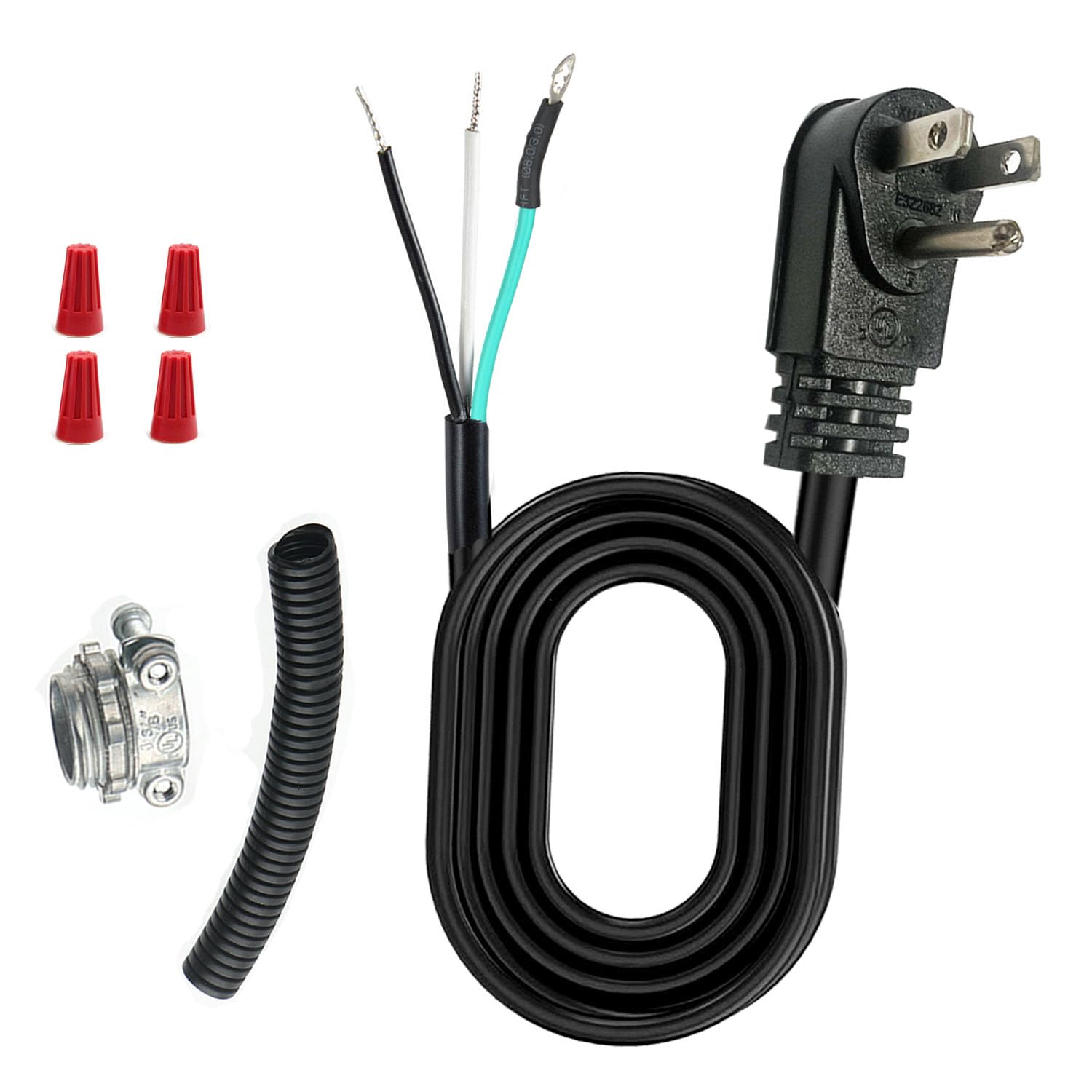 W10278923RP Dishwasher Power Cord 6 ft for Whirlpool 3370315RP