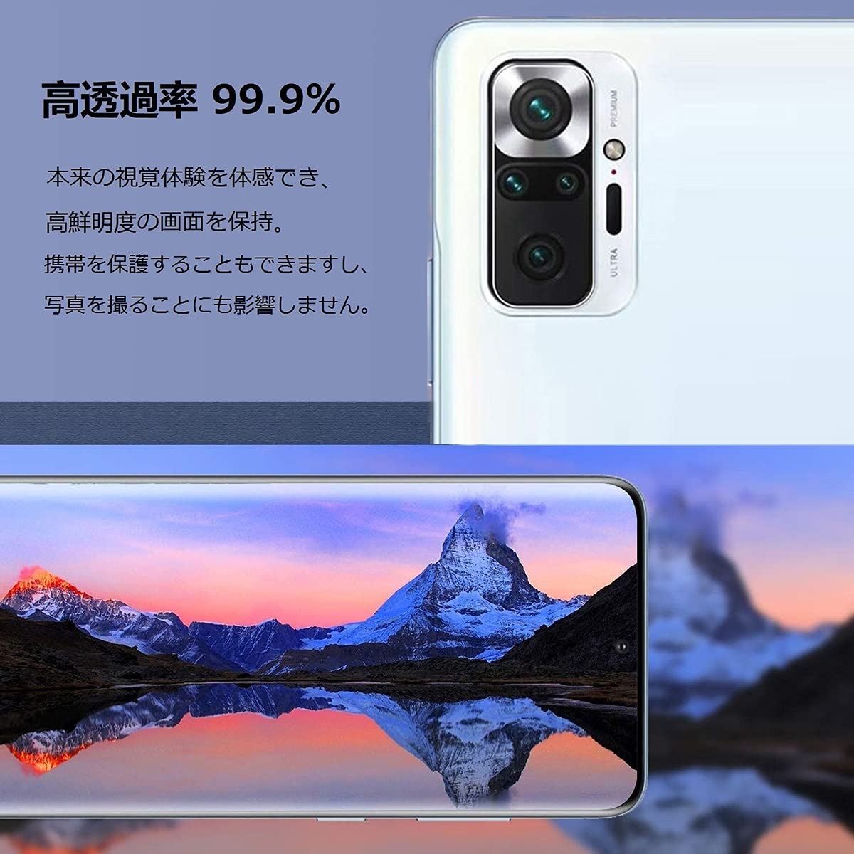 【付属品完備・新品ガラスフィルム付き】Redmi Note 10 Pro Amazon | 【2枚セット】Redmi Note 10 Pro カメラフィルム [ZXZone