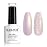RARJSM Pearl Gel Nail Polish Lavender Purple Pearlescent Shell Gold Glitter Shimmer Mermaid Iridescent Nail Gel Polish Soak Off LED UV Curing Requires Swirl Thread Effect DIY Manicure Use 7.5ML