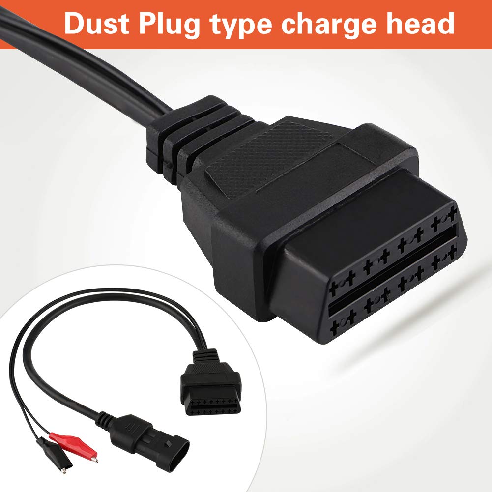 Cavo Diagnostico , Connettore Adattatore OBD2 Da 3 Pin A 16 Pin Cavo Diagnostico Connettore Diagnostico Di Bordo Cavo Di Prolunga Adattatore Obd2 Per Cavi Scanner 86867331