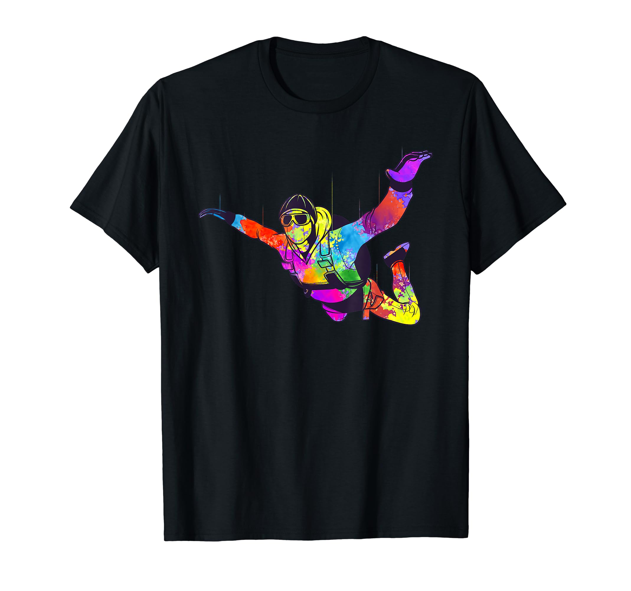 Cool Skydiving Art For Men Women Indoor Skydive Sky Diving T-Shirt