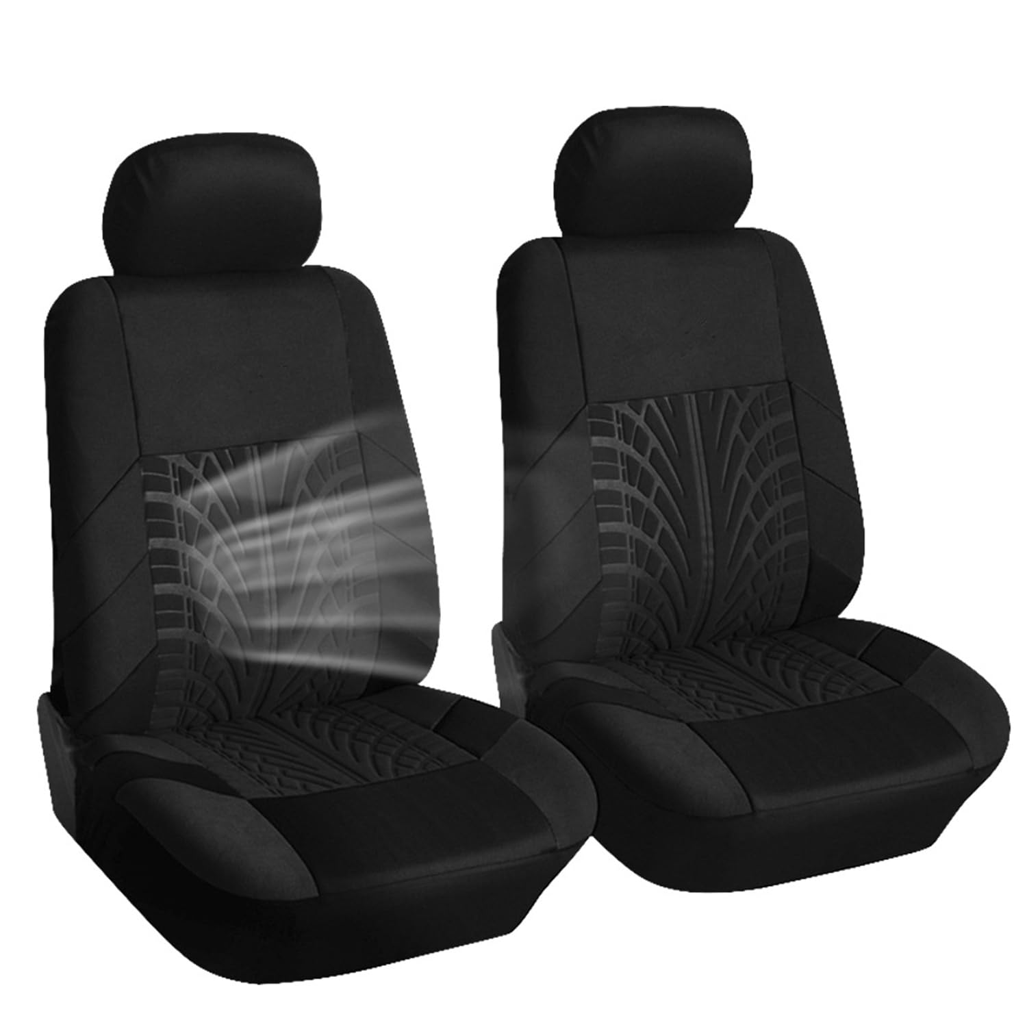 Housse de siège voiture pour Lexus RX300 RX350 RX450H protection complète noire 5 places