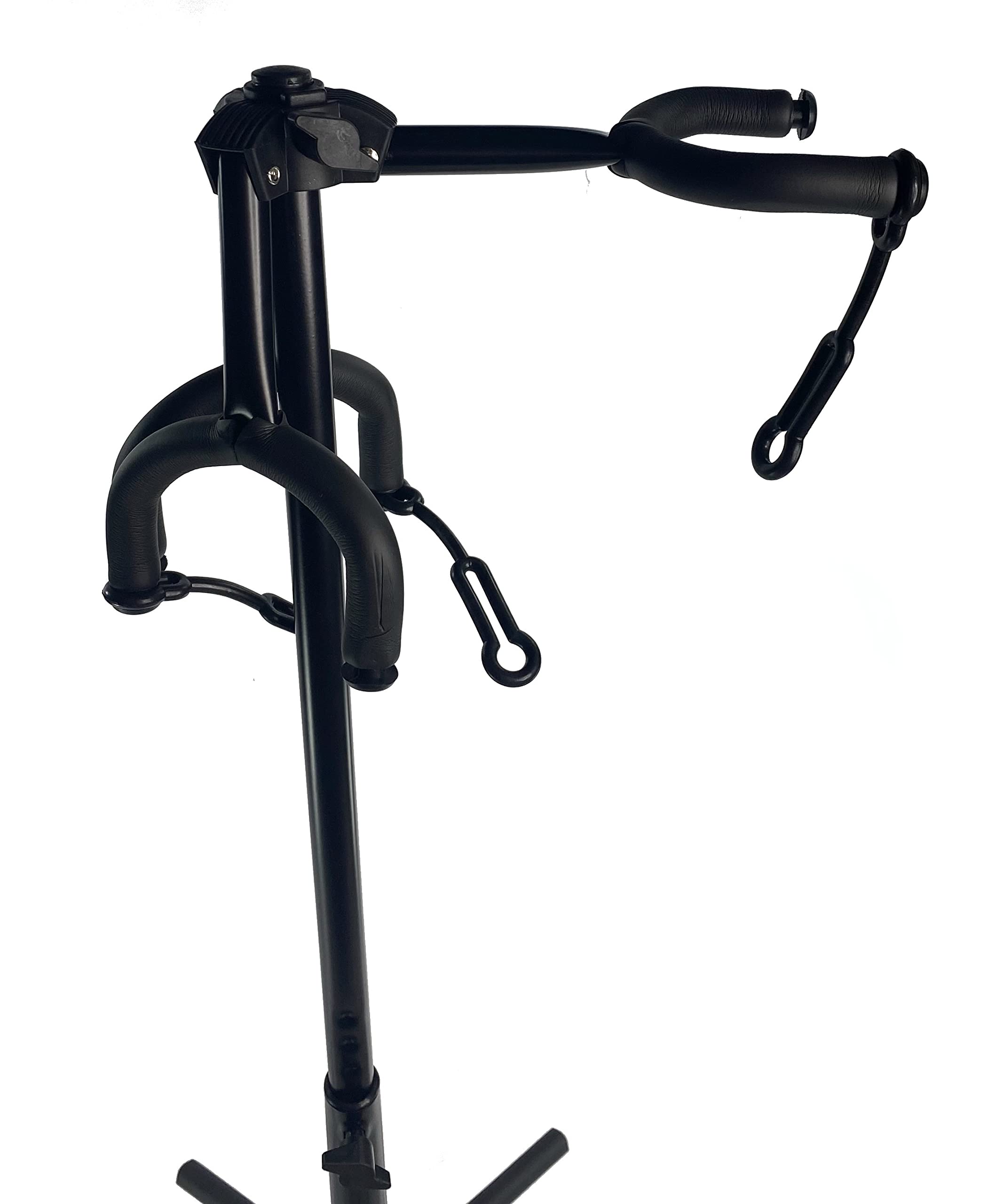 EDM Zenison - Soporte triple para guitarra con capacidad para 3 pantallas acolchadas de espuma