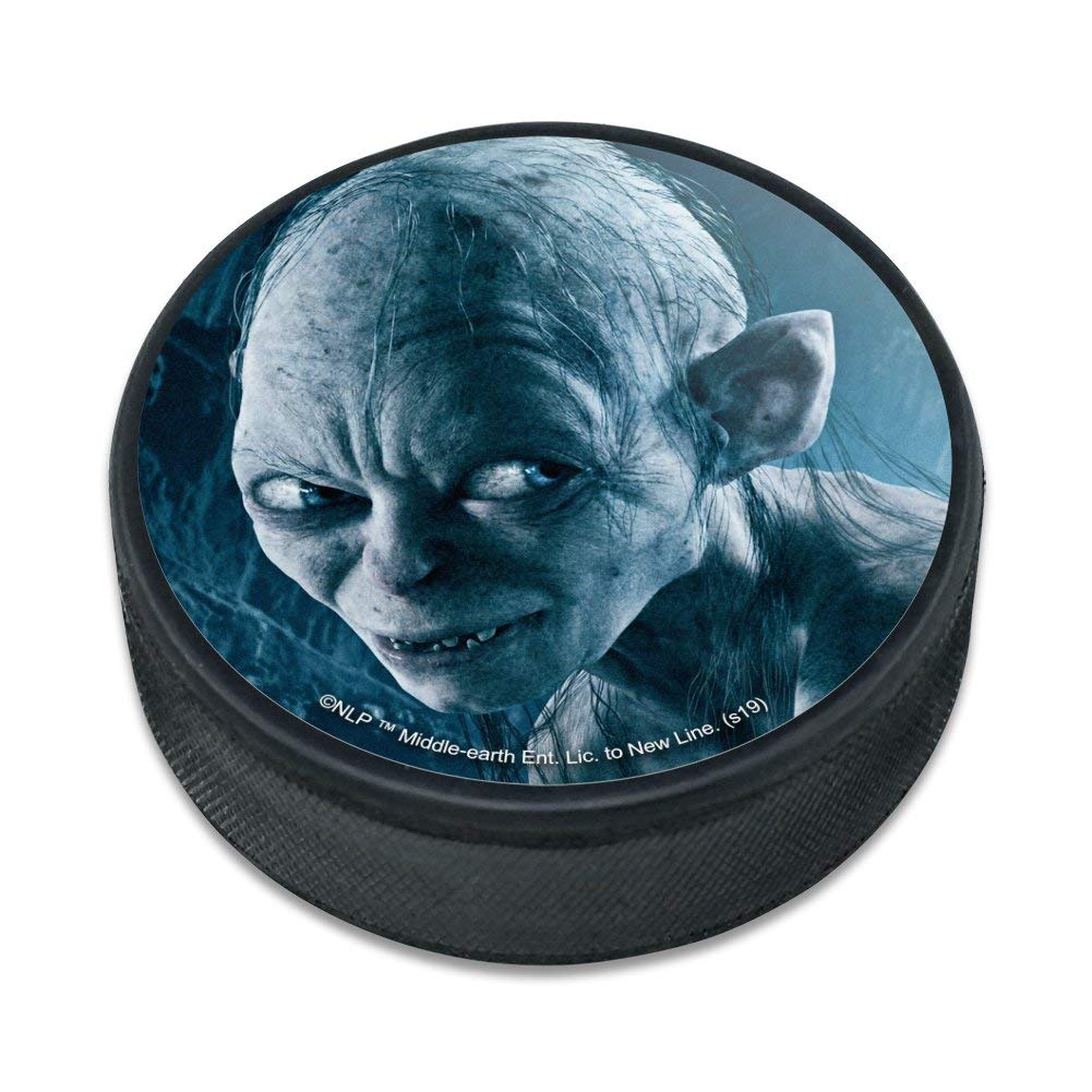 GRAPHICS & MORE The Lord of The Rings Gollum Character Ice Hockey Puck