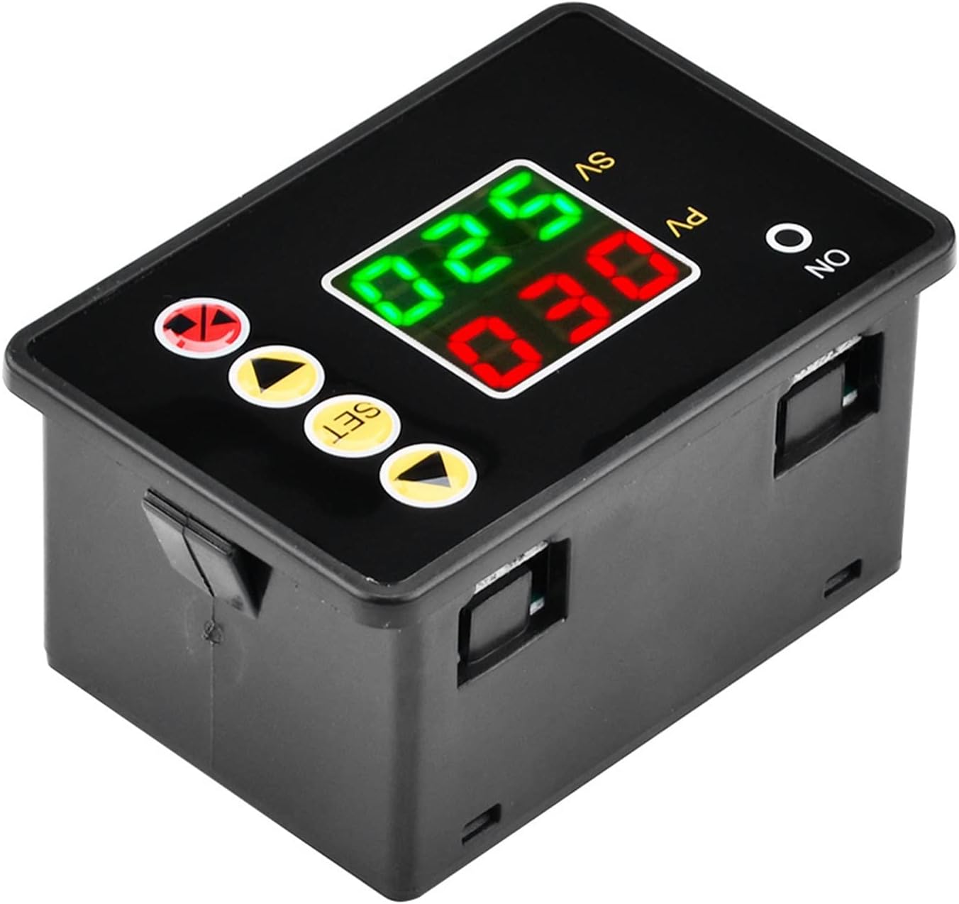 T2310 LED Digital Time Controller Countdown Timer on/Off Switch DC 12V 24V AC 110V 220V Delay Timer Relay Module with Buzzer (Size : DC 12V)