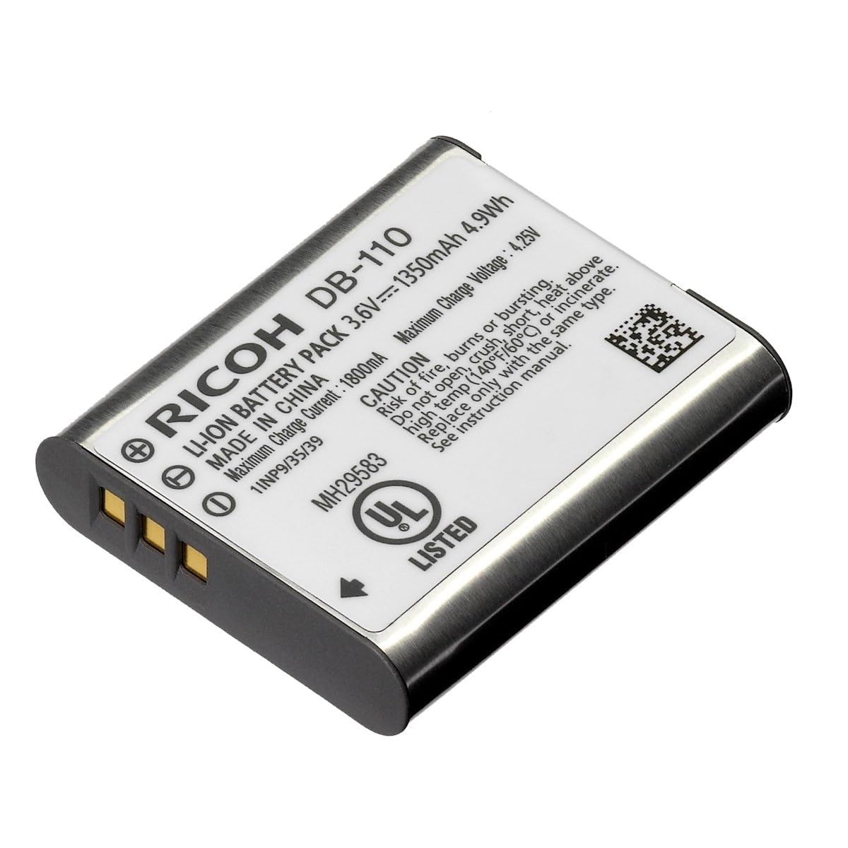 RICOH DB-110 リチウムイオンバッテリー GR IIIx/WG-7対応