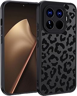 XTCASE Case for Xiaomi 15T Pro, Ultra-thin Case Leopard Aesthetic Pattern Drawings Translucent Matte Back Silicone Soft TP…
