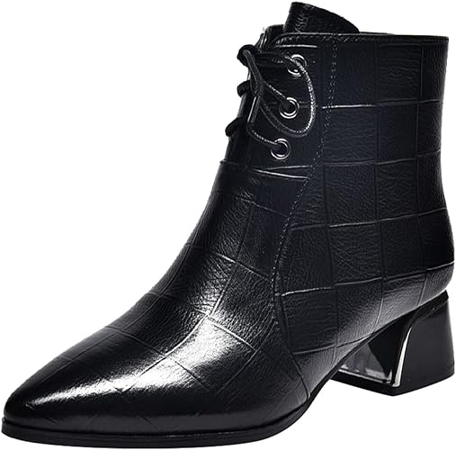 1.5 inch heel boots womens