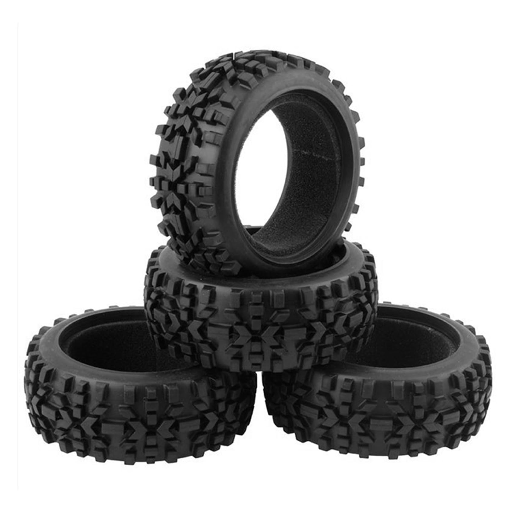 8-częściowy RC i opony z sześciokątnymi kołami 17 mm, skala 1/8 do samochodów terenowych 1:8 RC On-Road
