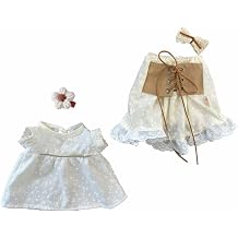 20-inch Plush Animal Dress SetDress Hair Clip 4-Piece Set for 47cm Huge Bartholomew Bear Animal Clothing Doll Dress NO Doll