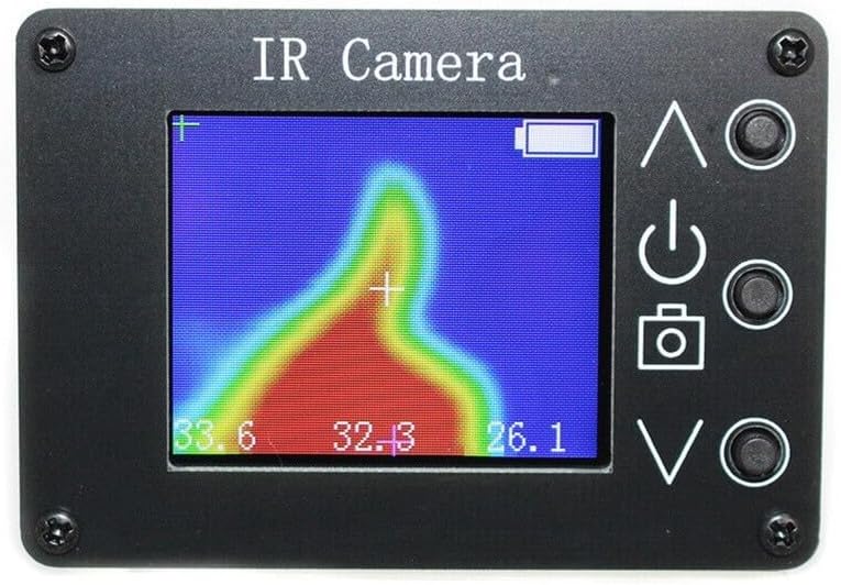 Handheld Thermal Imager Infrared Camera, Digital Thermal Imaging for Non- Measurement, Portable for IR Thermometer for Electrical, -40°C to